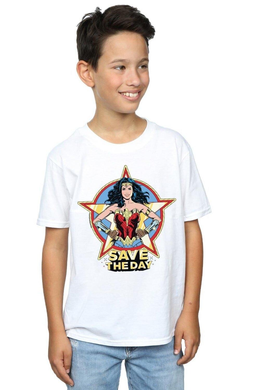 

Футболка Wonder Woman 84 Star Design DC Comics, белый