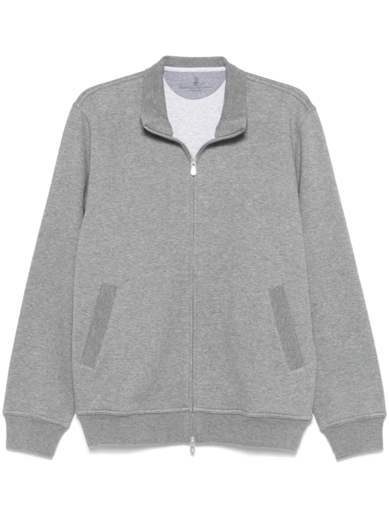 

Brunello Cucinelli меланжевая толстовка, серый