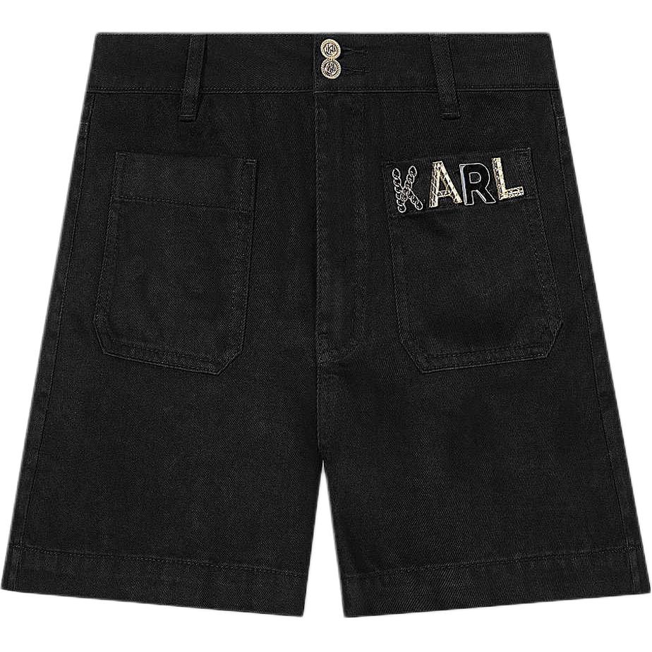 

KARL LAGERFELD / Karl Lagerfeld Jeans Джинсовые шорты KARL LAGERFELD женские, черные