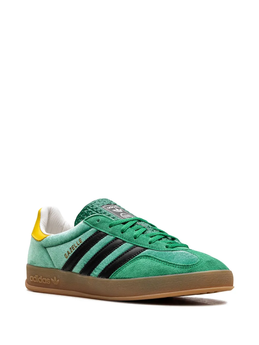 Кроссовки Gazelle кроссовки Exclusive Green/Yellow Adidas, зеленый — фото 2