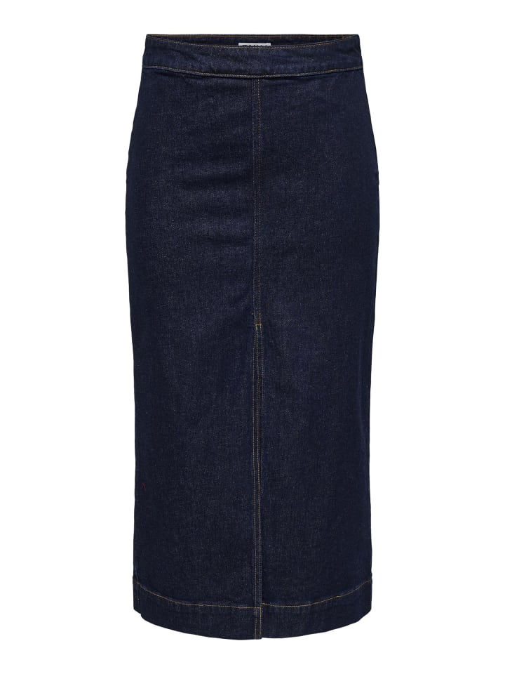 

Юбка до колена ONLY, темно-синий деним