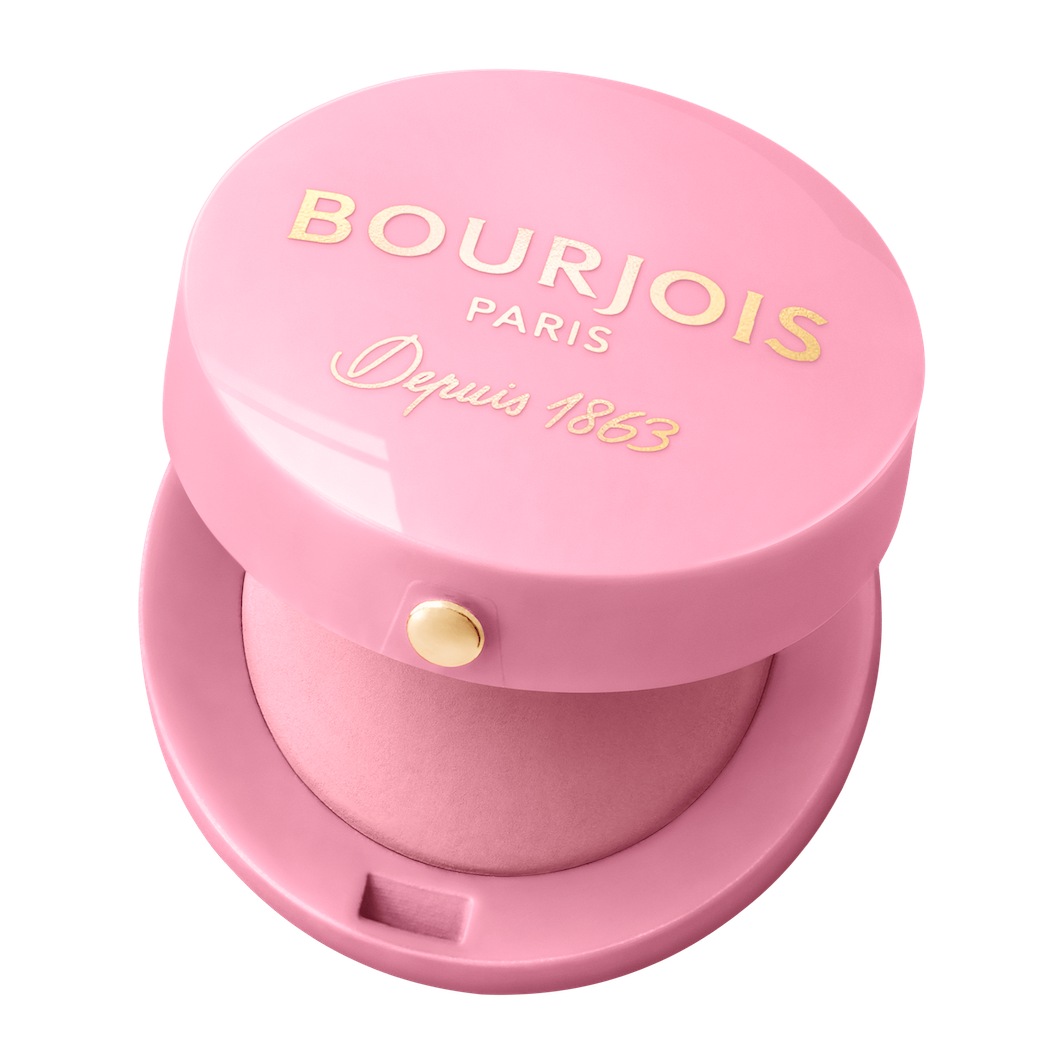 

Румяна boite ronde blush Bourjois, 17 rose tendresse, вес 2.5 гр.