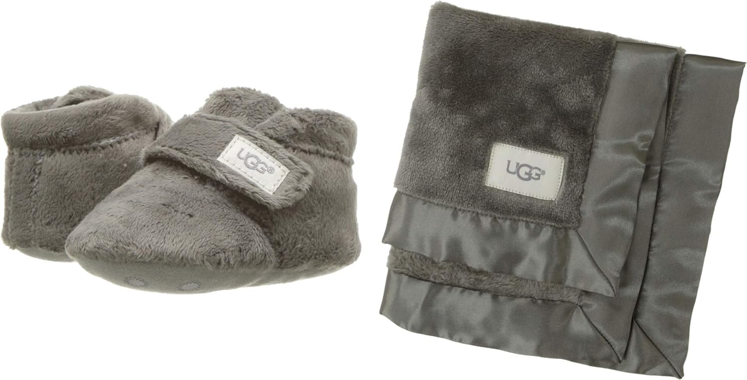 

Детский подарочный набор UGG Unisex: ботинки Bixbee и плед Lovey, Charcoal