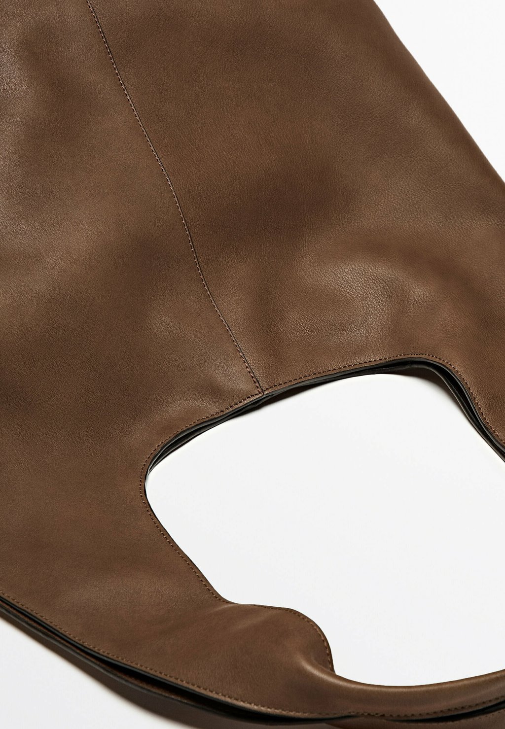 

Сумка-тоут Massimo Dutti, коричневый