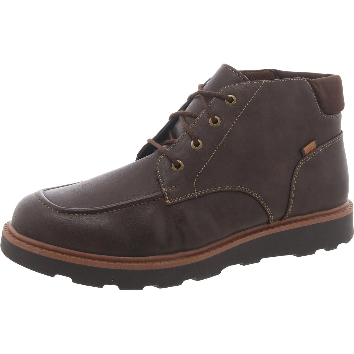 

Мужские ботинки чукка из искусственной кожи для холодной погоды Dr. Scholl's Shoes, коричневый