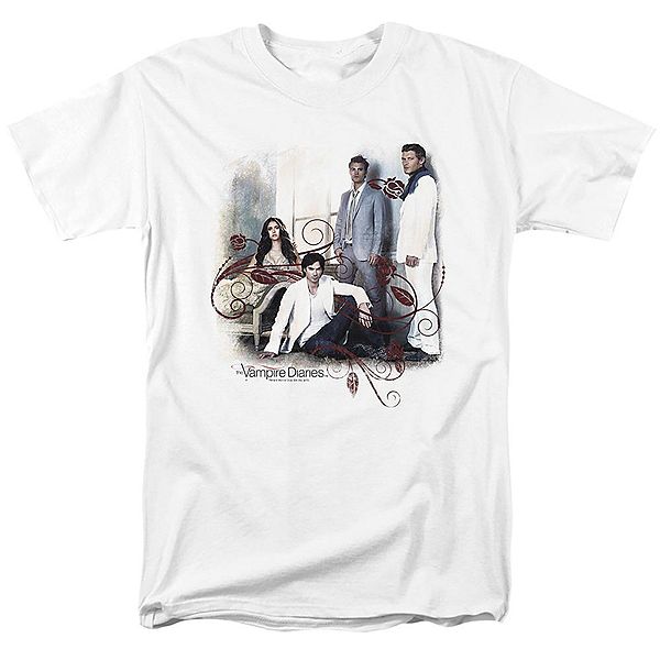 

Футболка с коротким рукавом Vampire diaries 3 + 1 Licensed Character