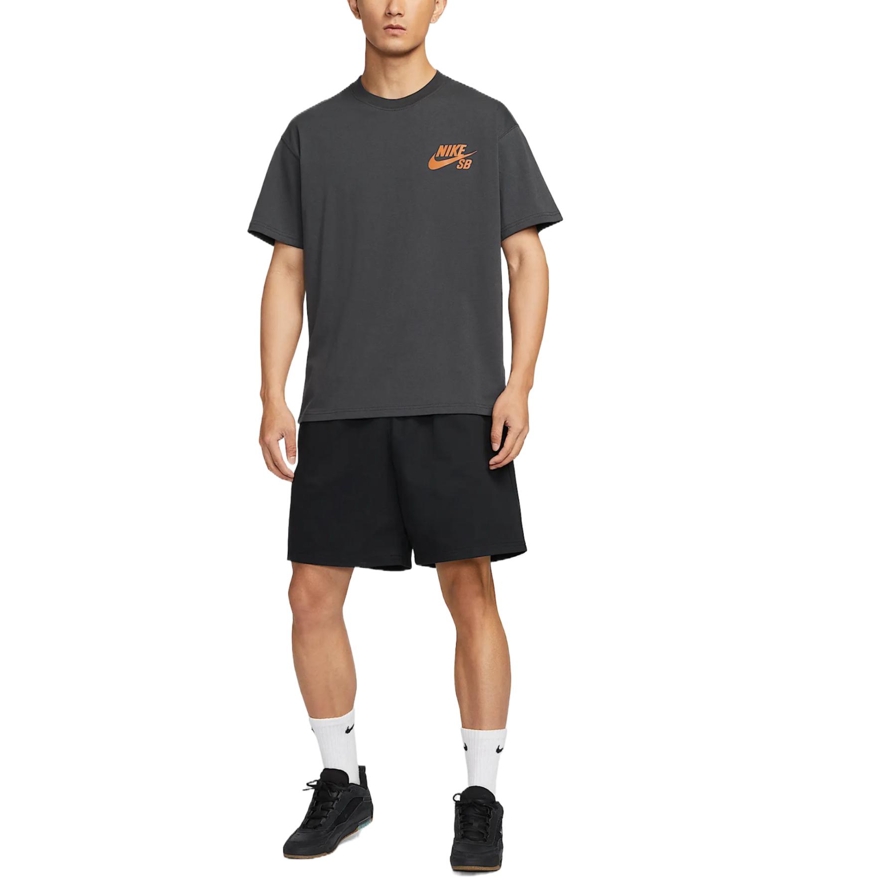 Футболка Men's Dark Smoke Gray Nike, серый — фото 3