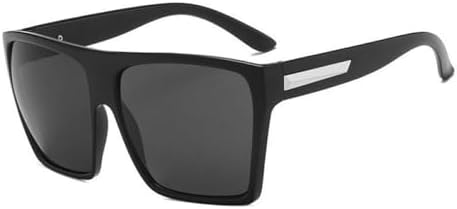 

Винтажные солнцезащитные очки для женщин в стиле 2026 года, большие солнцезащитные очки с крупными черными линзами, защита от УФ-излучения UV400, модные очки MTZJH, C1 Black