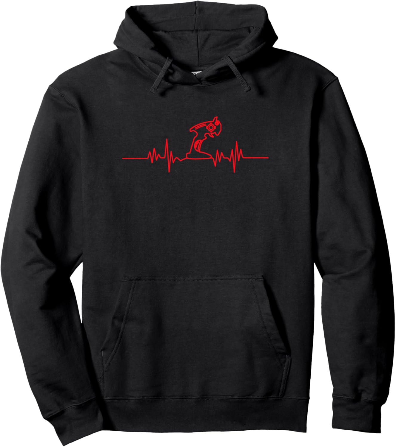 

Толстовка с изображением радиоуправляемой машинки RC Racing Heart Beat Line Pulse Limocon Rc Car Heartbeat Apparel, черный