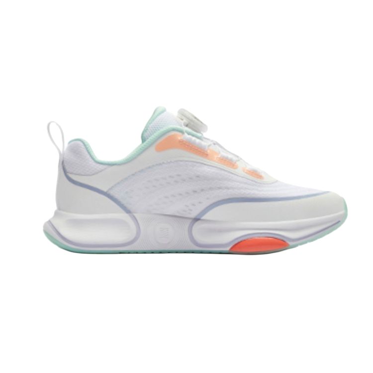 FILA KIDS Неоновые 4 Multicolor Bullet противоскользящие износостойкие низкие детские беговые кроссовки FILA White/Heather Purple Kids' — фото 3