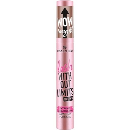 Lash Without Limits Коричневая тушь для экстремального удлинения и объема, 13 мл, Essence — фото 2