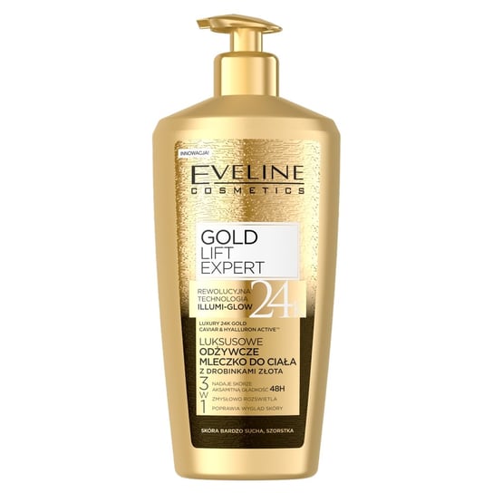 

Роскошное молочко с частицами золота, 350 мл Eveline Cosmetics, 24k Gold