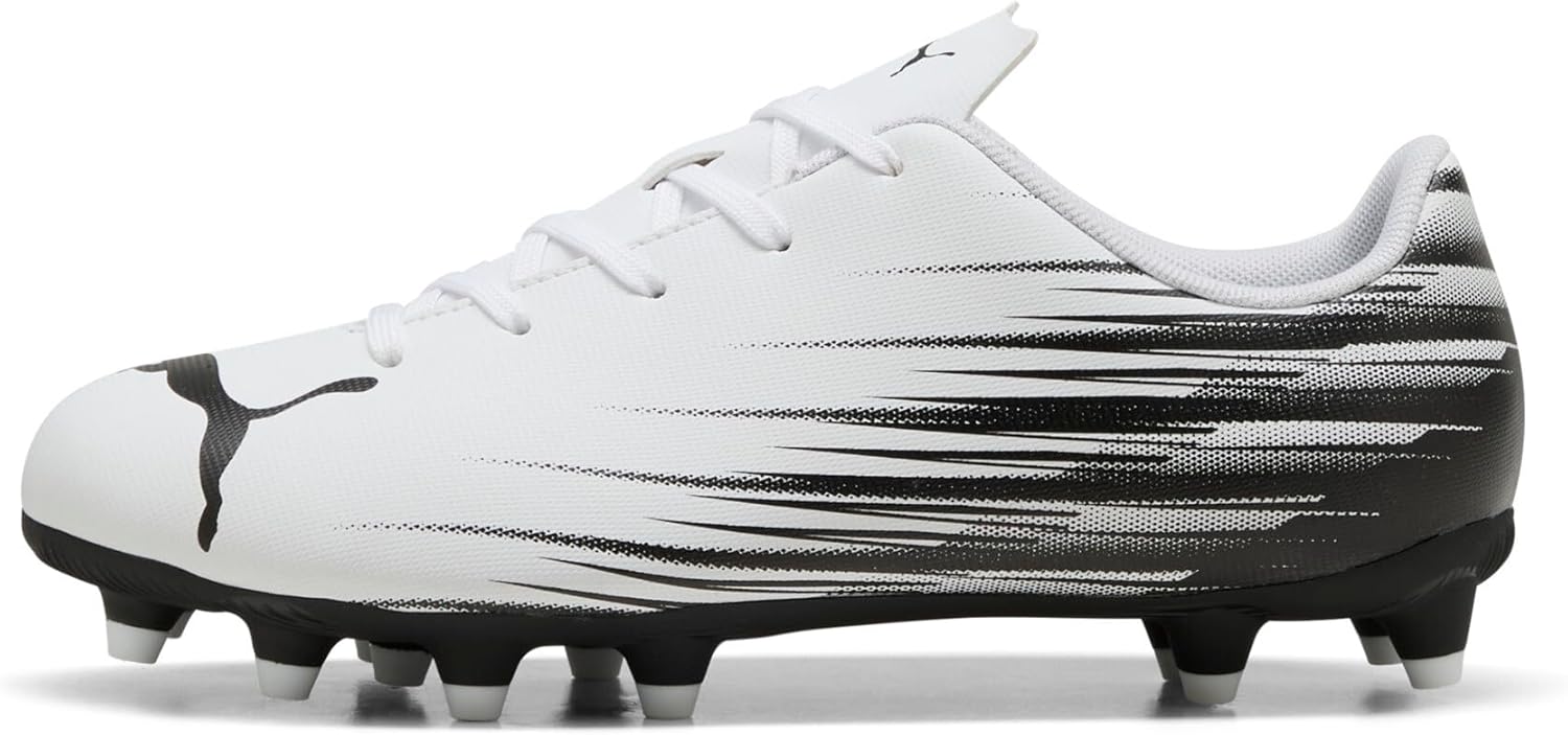 

Футбольные бутсы Puma Attacanto для детей и взрослых, для искусственного газона, белый/черный