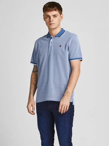 

Рубашка-поло Jack & Jones "JPRBLUWIN POLO SS NOOS", цвет Bright Cobalt