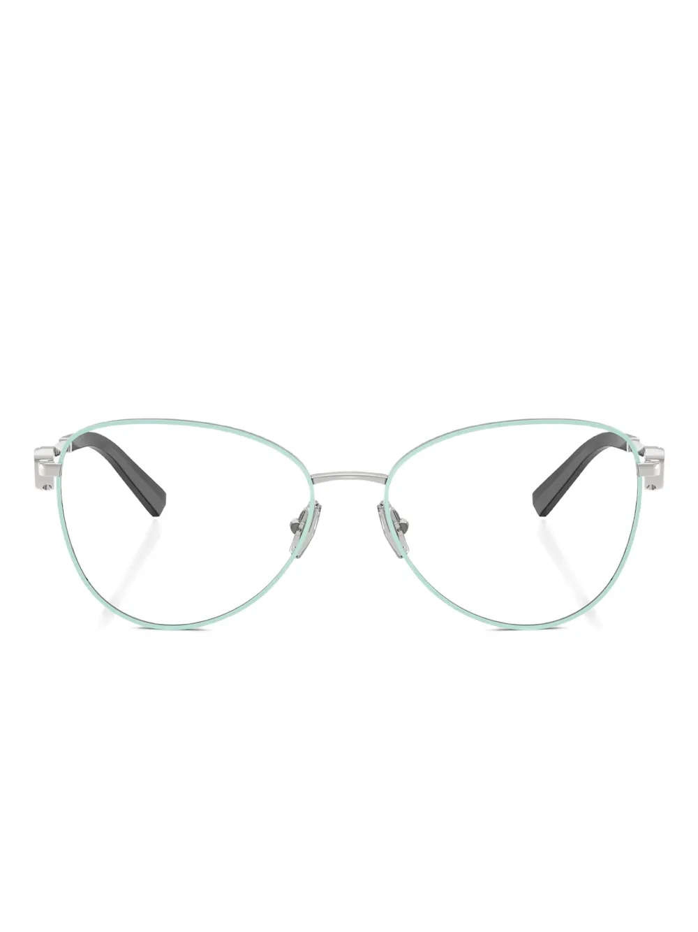 

Очки в оправе 'кошачий глаз' Tiffany & Co, синий