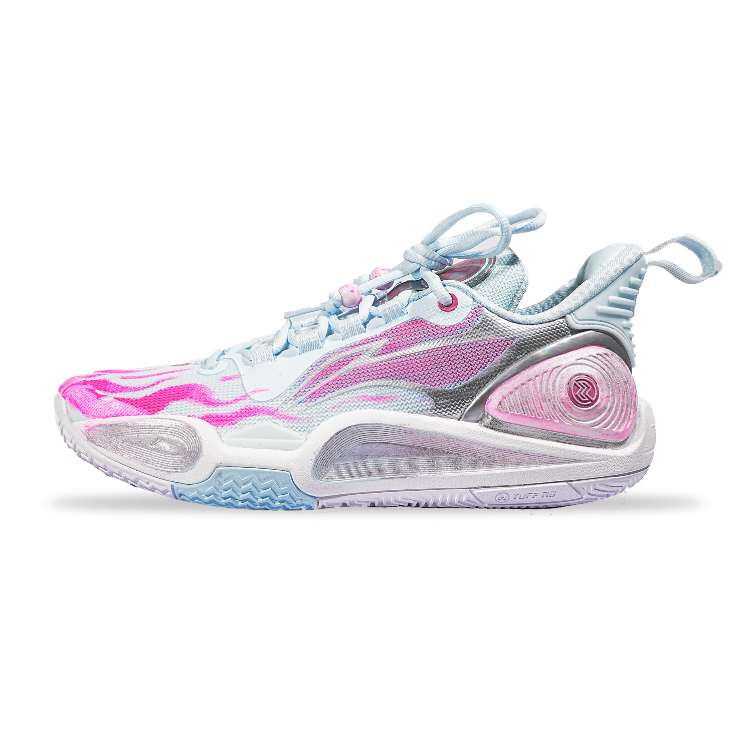 

LINING Speed 9 Abrasion Resistant Rebound Low top баскетбольные кроссовки мужские Pink White