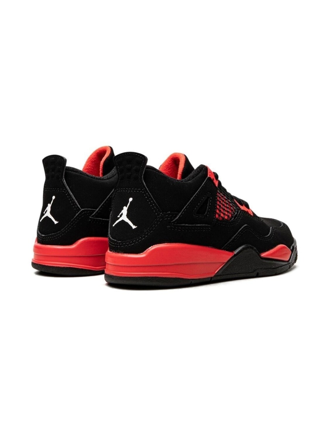 Jordan Kids кроссовки Air Jordan 4 Retro, черный — фото 3