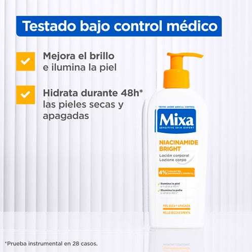 Крем для чувствительной кожи MIXA Loción Corporal Niacinamida, 250 мл — фото 3
