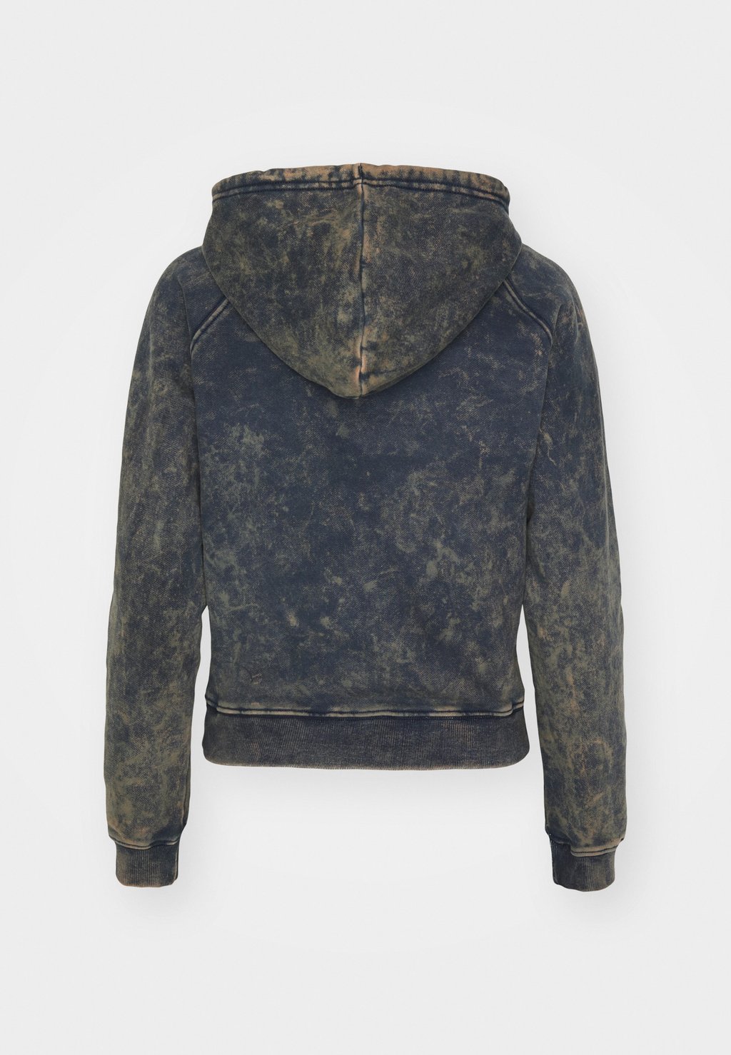 

Толстовка SHRUNKEN ACID HOOD BDG Urban Outfitters, темно-синий