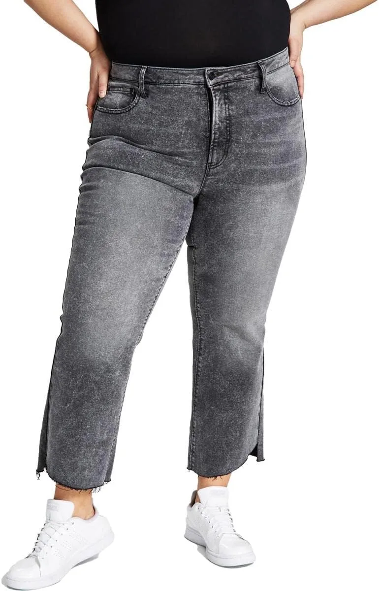 

Трендовые джинсы Plus Size High Rise Step Hem And Now This