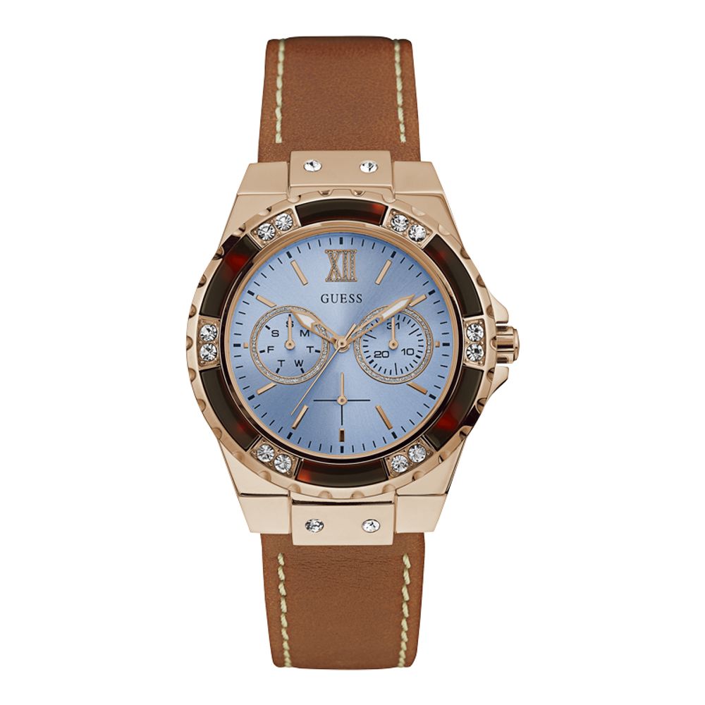 

Часы из коричневого полиэтилена Guess
