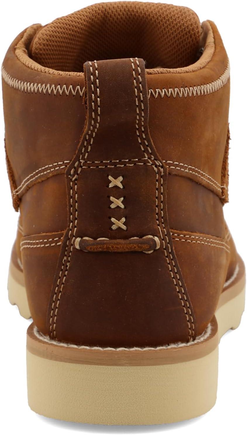 Ботинки Twisted X Men's с 10 см клиновидной подошвой, с круглым носком, Oiled Saddle — фото 3