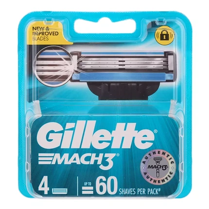 

Сменные лезвия Mach3 X 4 Gillette