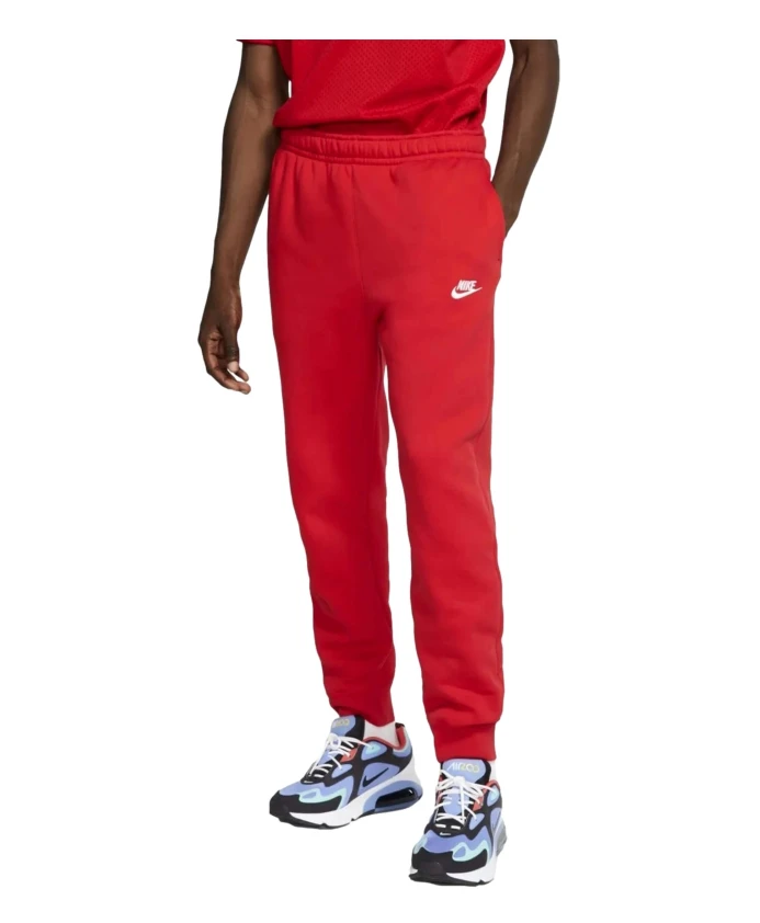 

Спортивные клубные флисовые длинные брюки Nike, красный