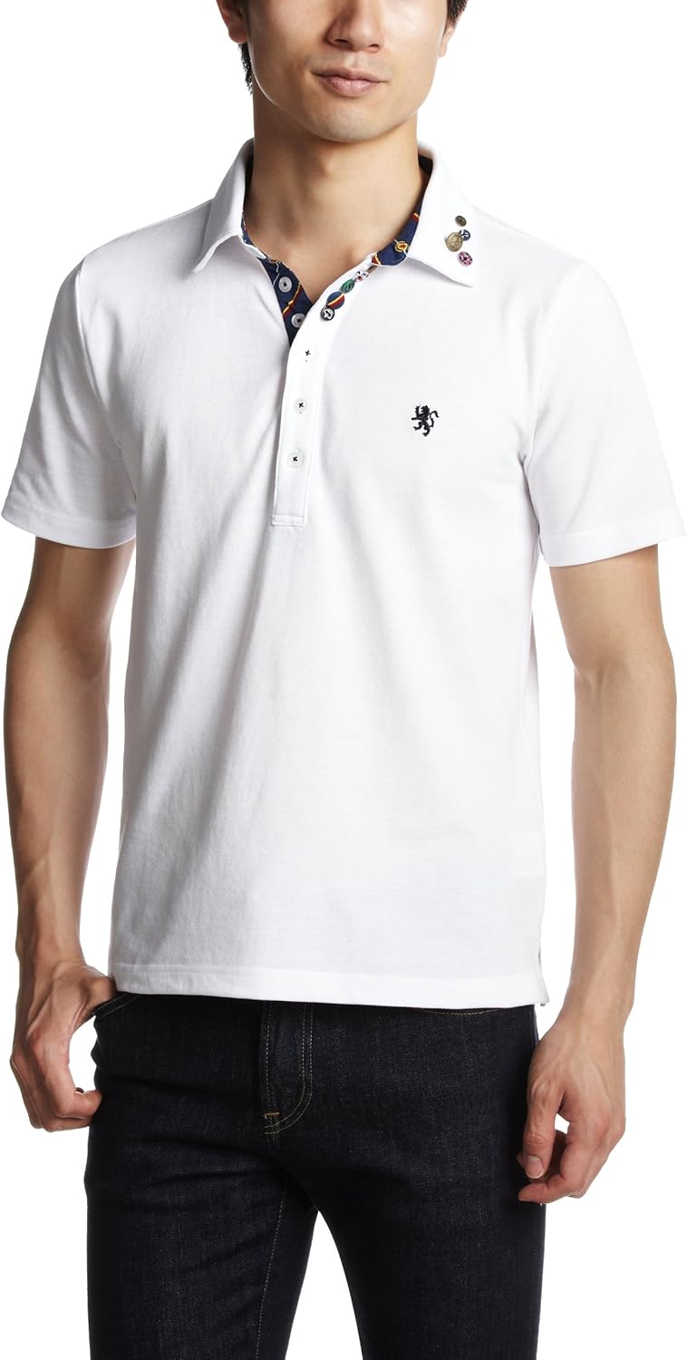 

Многокнопочная рубашка поло Pincponc, белый