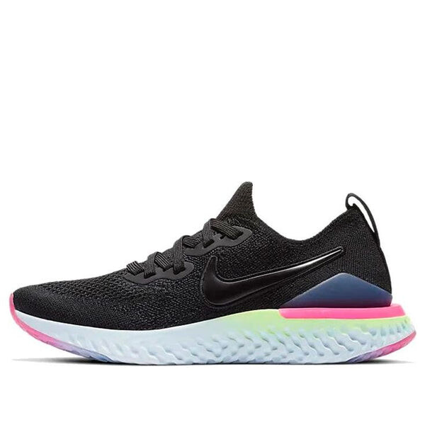 

Кроссовки epic react flyknit 2 Nike, черный