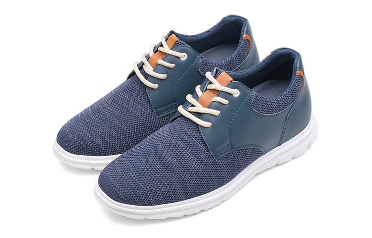 Кроссовки мужские Lifestyle Shoes Men Low-Top Blue He Jinchang — фото 3