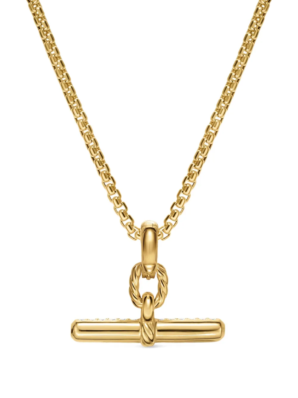 

Колье DY Madison из желтого золота с бриллиантами David Yurman, золотой