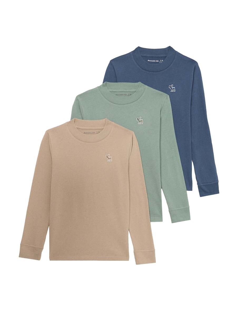 

Рубашка Abercrombie & Fitch, темно-синий/светло-коричневый/светло-зеленый