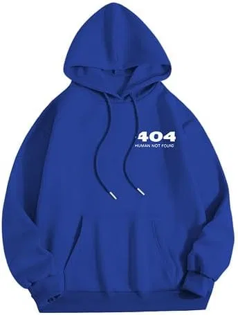 Толстовка с капюшоном, с принтом, Generic, Blue 36