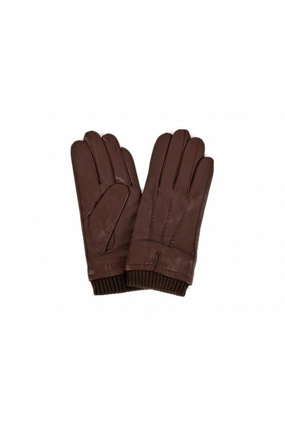 

Перчатки с ребристыми манжетами Eastern Counties Leather, коричневый