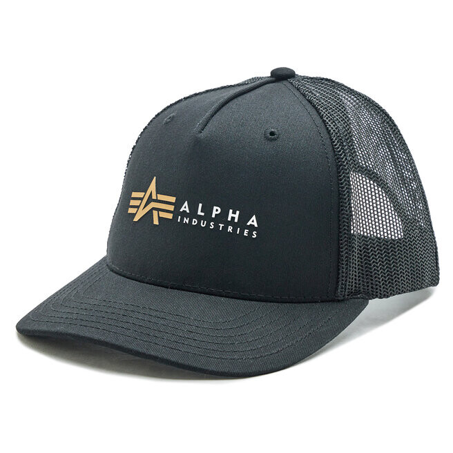 

Бейсболка Alpha Industries Label, черный