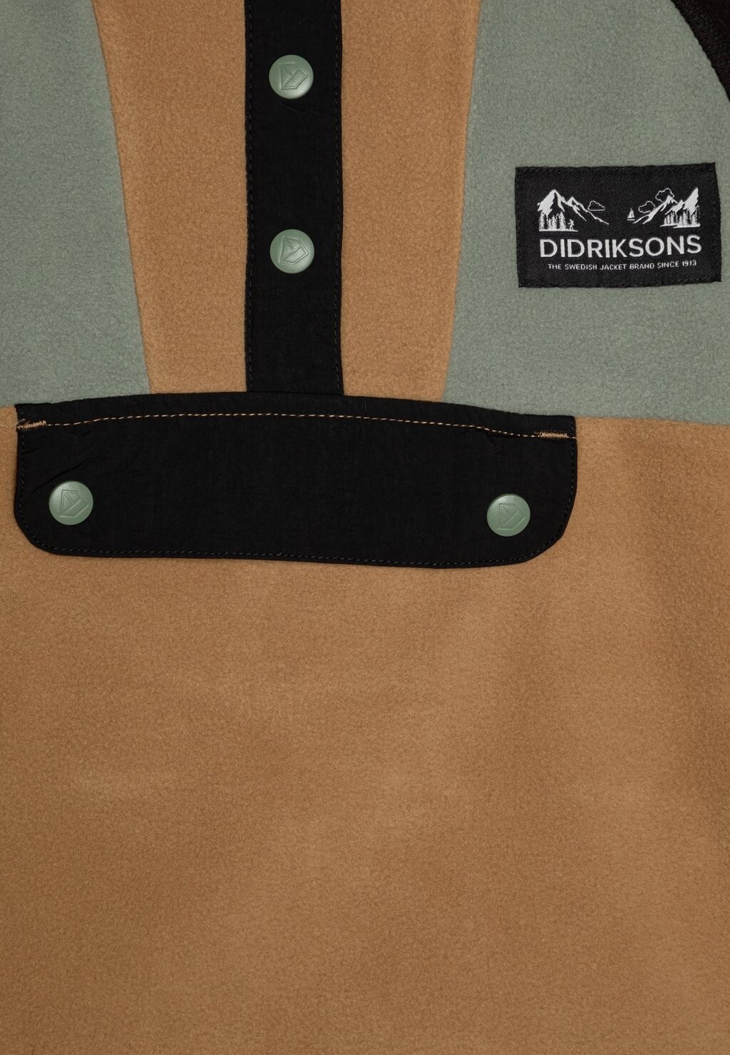 

Флисовый джемпер YOKTO UNISEX Didriksons, коричневый