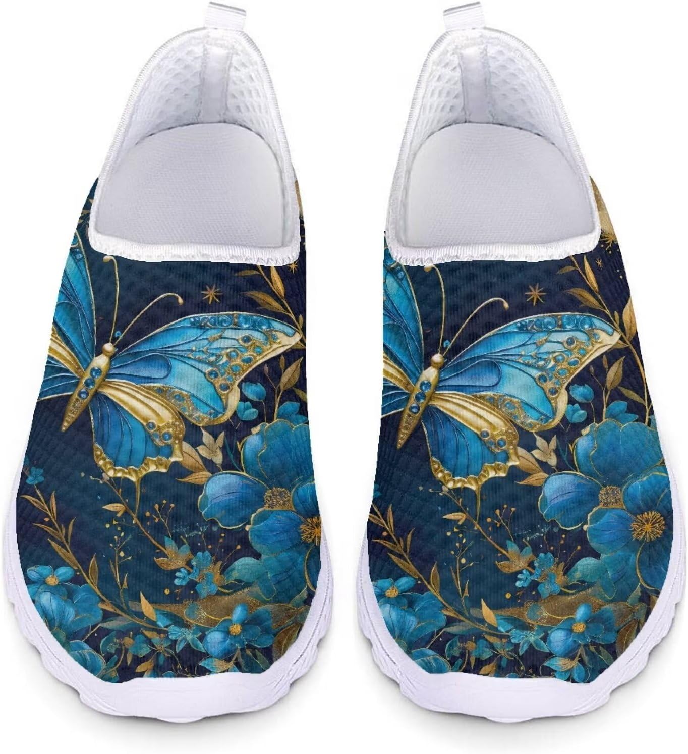 

Кроссовки для ходьбы для женщин и мужчин, спортивные кроссовки, плоская сетчатая обувь, дышащие кроссовки Xixirimido, синий