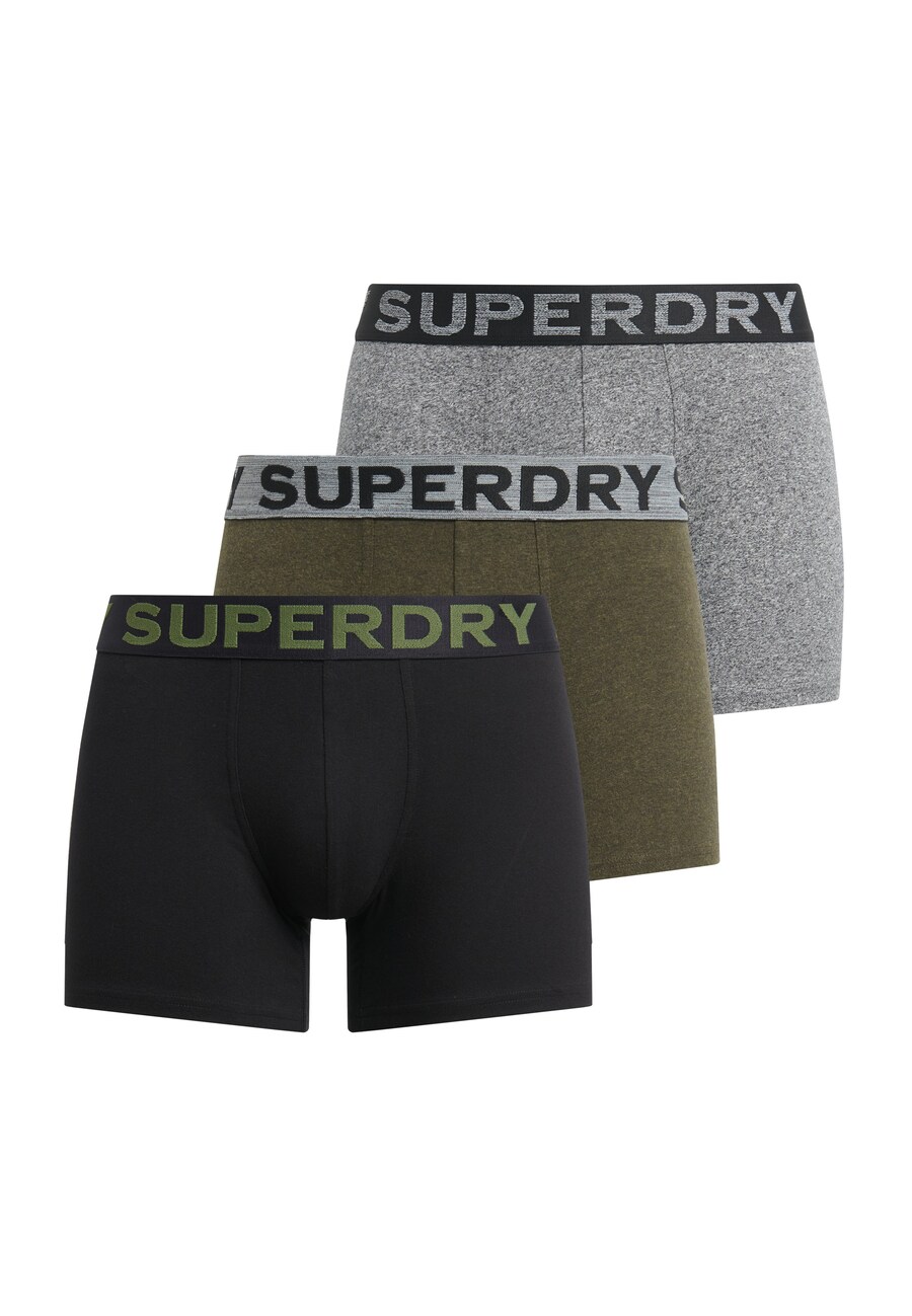 

Боксеры Superdry, mottled grey/Khaki/Black