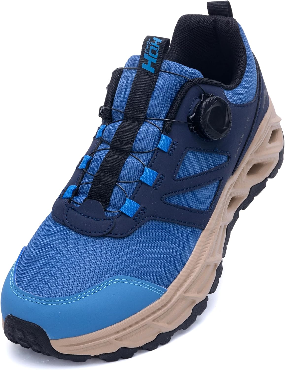 

Широкие кроссовки для мужчин с поддержкой свода стопы, для плантарного фасциита, теннисные кроссовки, противоскользящие, повседневные, спортивные, для ходьбы Ahusir, синий