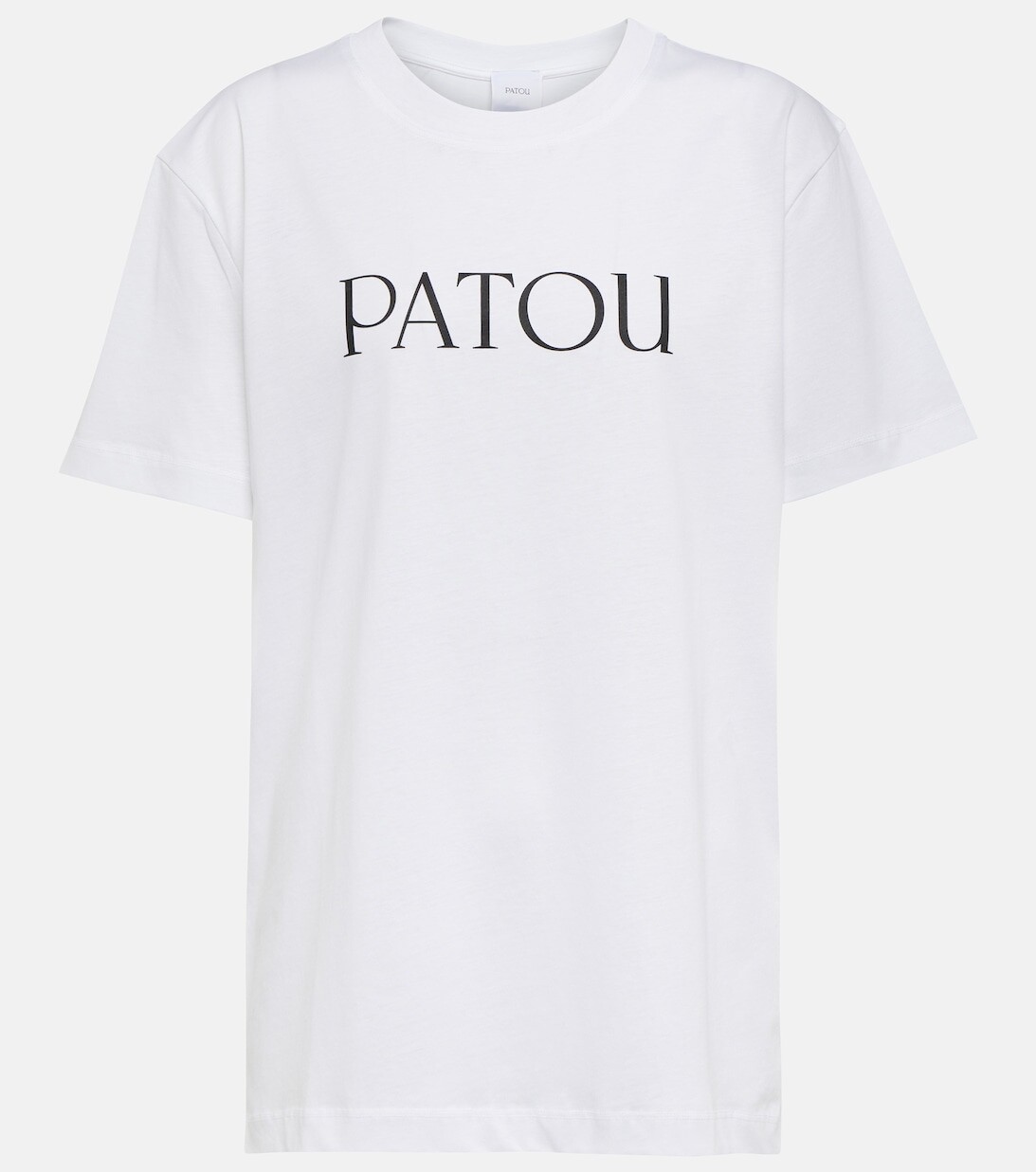 

Футболка из хлопкового джерси с логотипом PATOU, белый