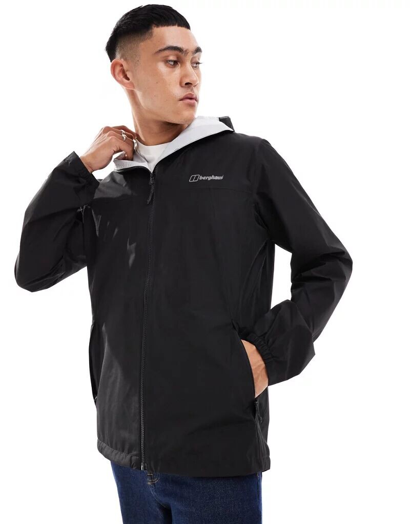 

Черная водонепроницаемая куртка Berghaus Deluge Pro 2.0