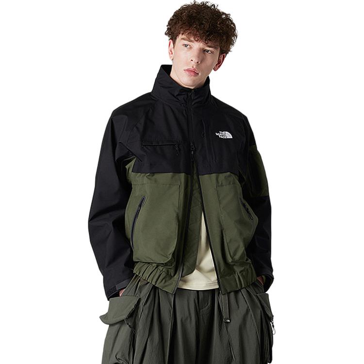 

THE NORTH FACE Городская исследовательская ветровка мужская водонепроницаемая, Ebony Green
