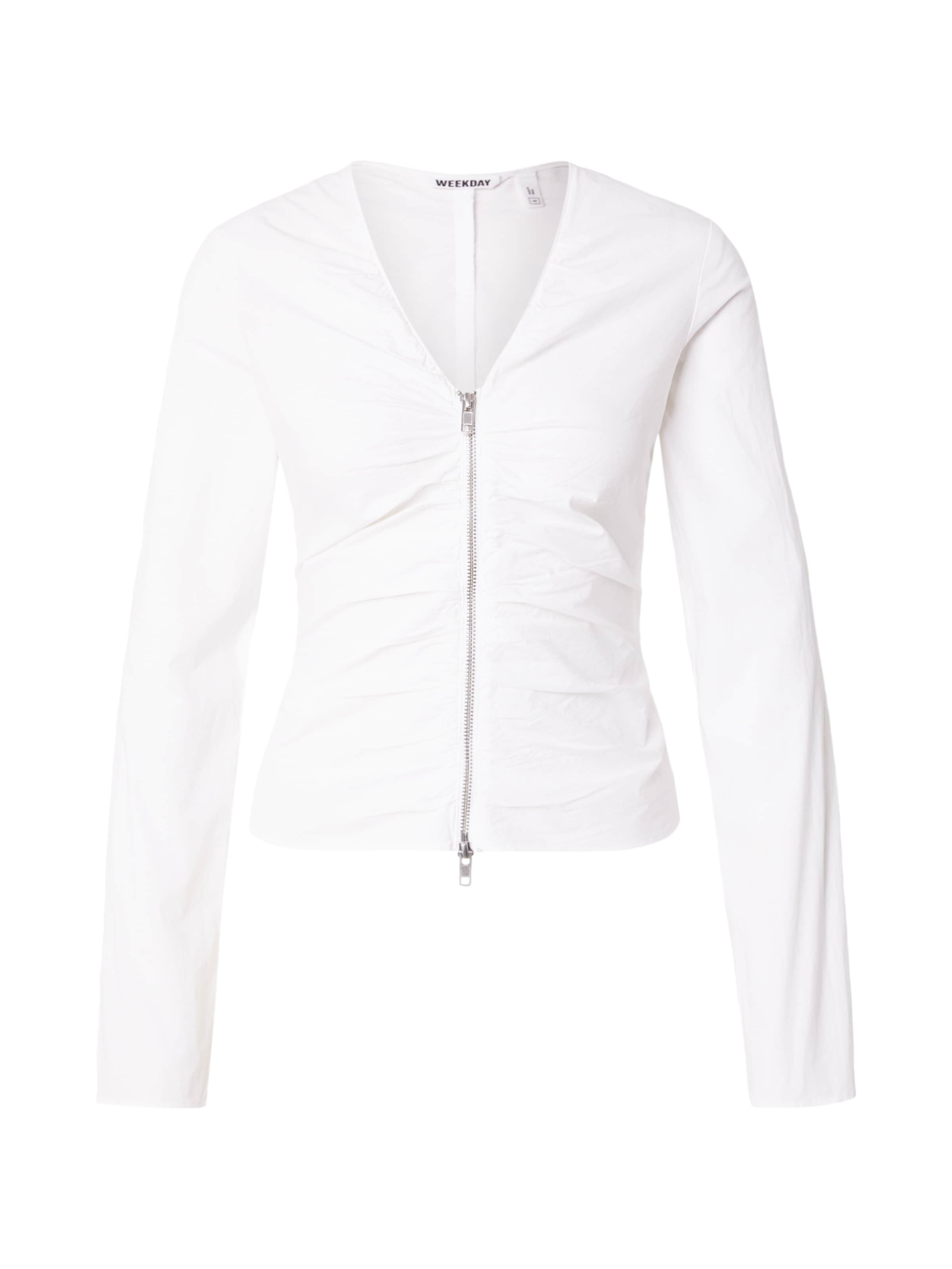 

WEEKDAY Блузка в белом цвете