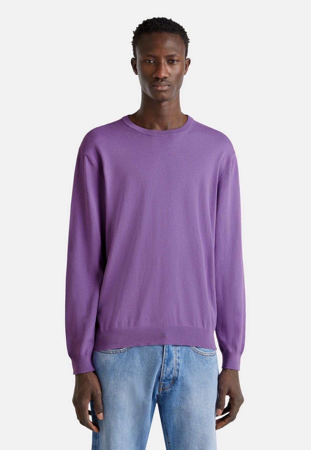 

Толстовка CREW NECK United Colors of Benetton, сиреневый
