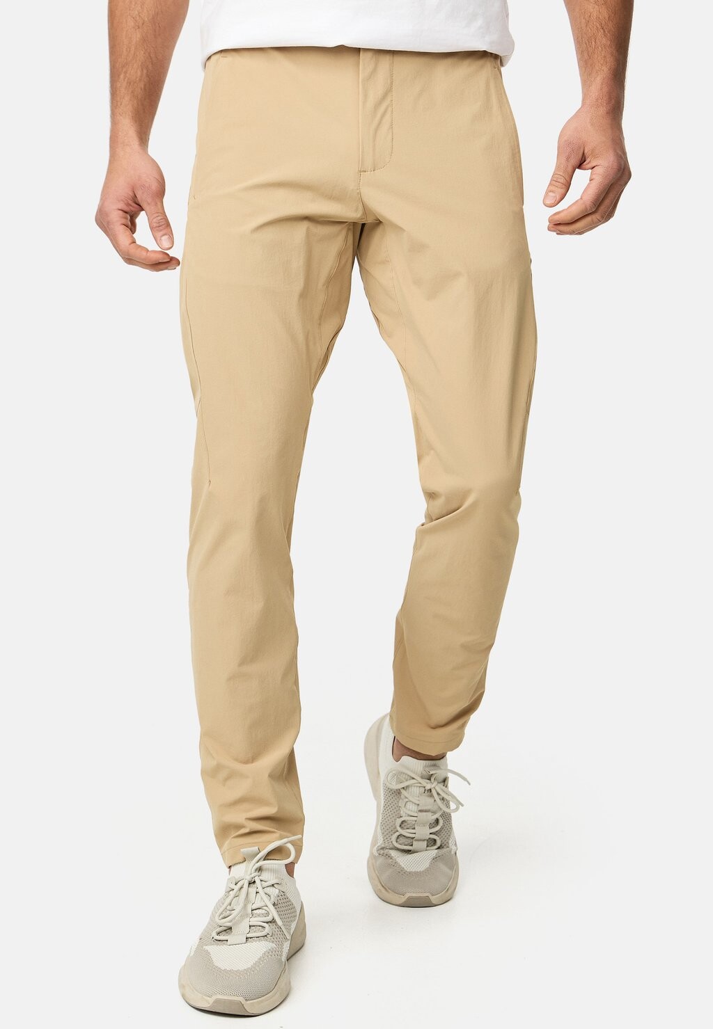 

Тканевые брюки INDICODE JEANS, бежевый