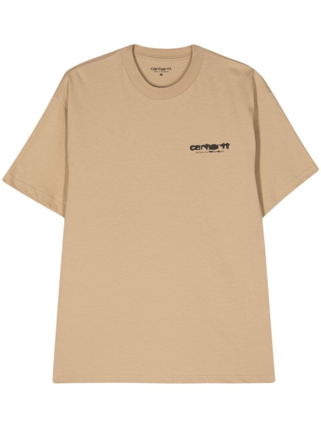 

Carhartt WIP футболка W' S/S American Script, нейтральный цвет