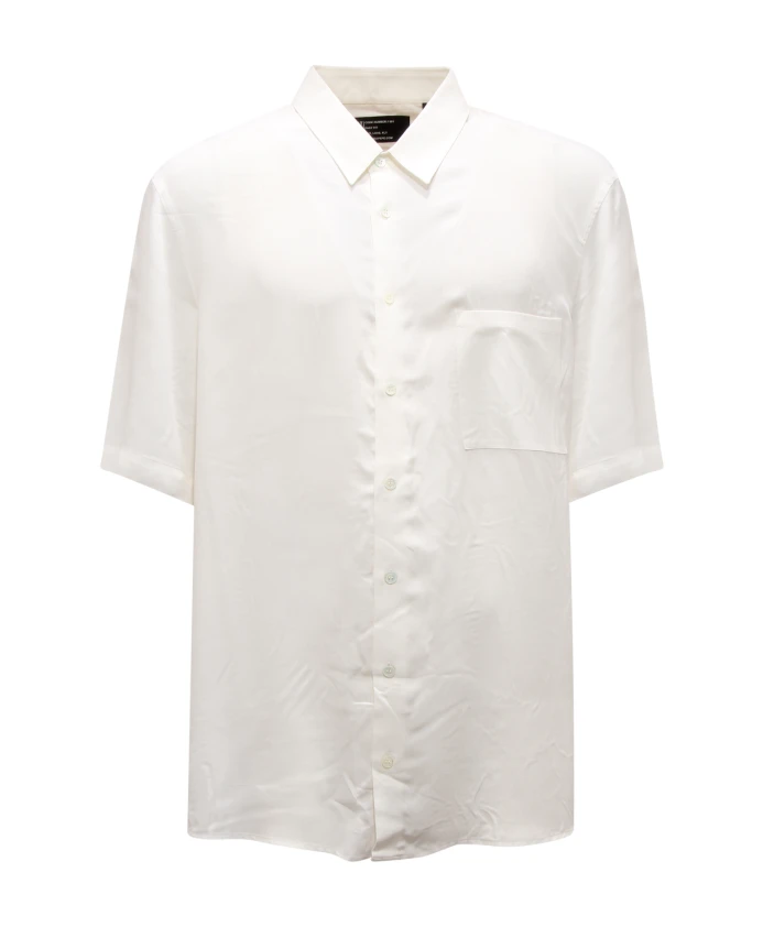 

Свободная белая вискозная рубашка Patrizia Pepe, белый