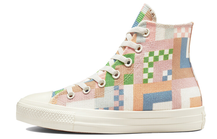 

Chuck Taylor All Star женские высокие «Crafted Abstract Stripes» Converse