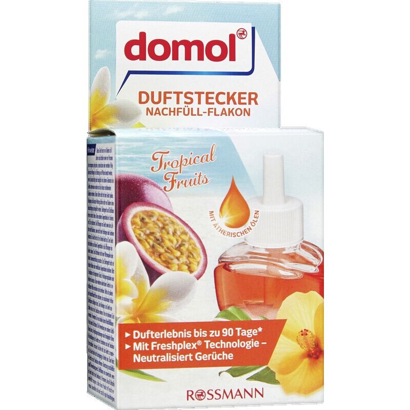 

Бутылка для наполнения ароматизатора Тропические фрукты domol, 25 ml